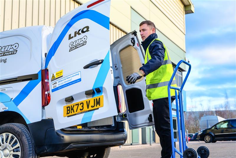 LKQ Euro Car Parts delivery