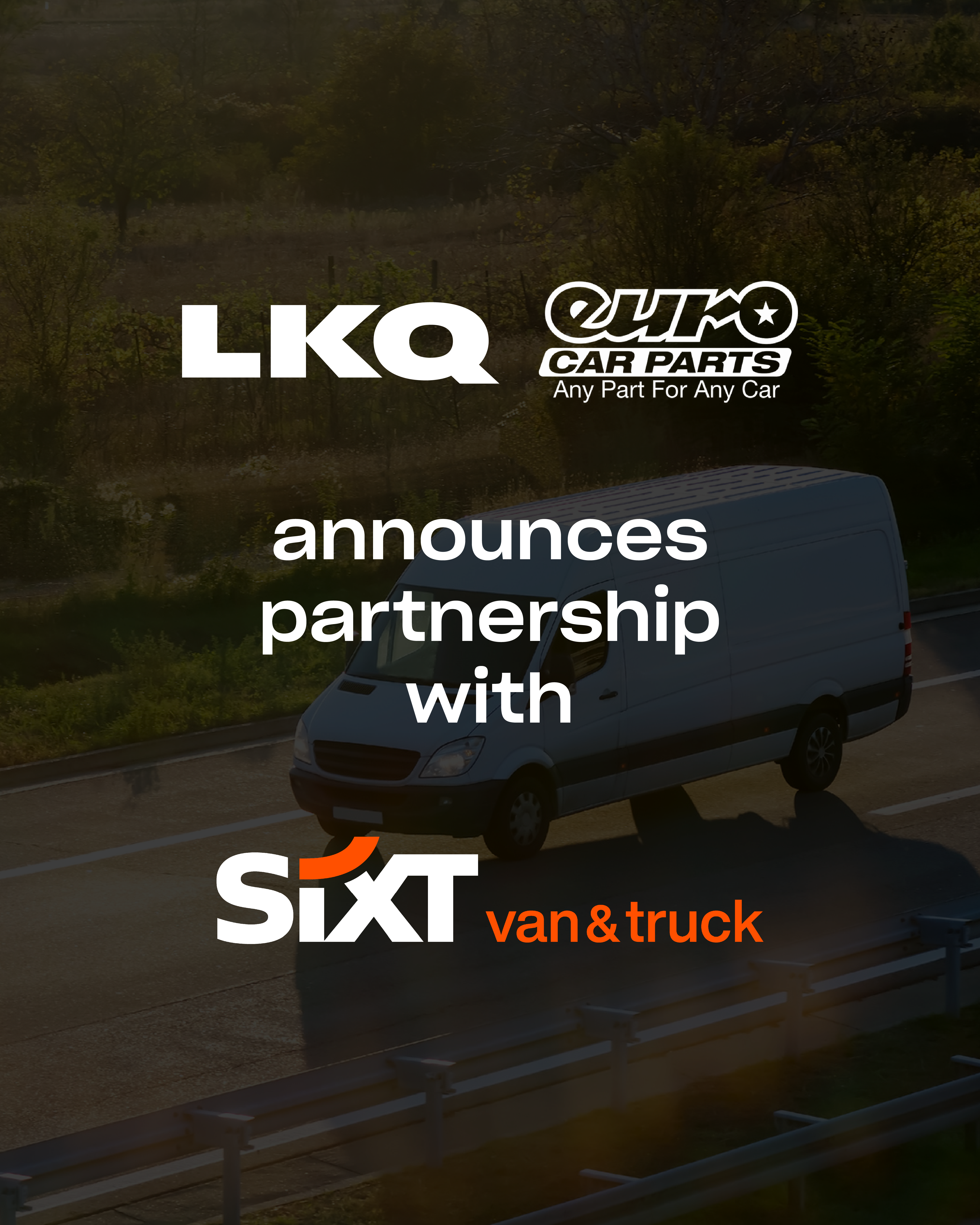 LKQ Euro Car Parts partners with SIXT van &amp; truck for UK-wide supply agreement