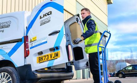 LKQ Euro Car Parts delivery